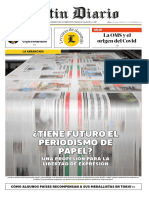 ¿Tiene Futuro El Periodismo de Papel?: Laomsyel Origen Del Covid