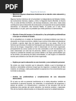 Situaciones Históricas de La Relación Entre Educación y Democracia
