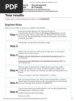 Your Results - Immigration, Refugees and Citizenship Canada