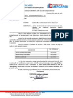 Carta N°0025-2021 - Mercared - Obras Provisionales Tumbes - Gerente General