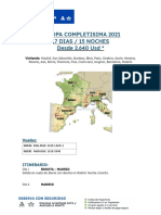 Europa Completisima 17 Dias 2021 Planesturisticos