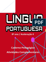 LINGUA PORTUGUESA - Caderno7 - 8ano e AC4