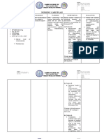 Nursing Care Plan: Assessment Diagnosis Planning Intervention Evaluation