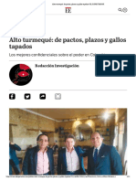 Alto Turmequé - de Pactos, Plazos y Gallos Tapados - EL ESPECTADOR