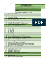 Tabla de Presupuesto