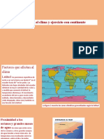 8 Factores Del Clima Ciencias Tierra