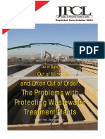 Protecting Wastewater Treatment Plants Problems