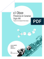 El Oboe - Presencia en Canarias S. XXI 1