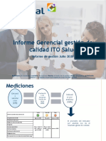 1 Informe Gerencial Gestión Calidad ITO Salud Julio