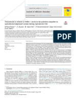 Testosterone is related to GABA+ levels in the posterior-cingulate in unmedicated depressed women during reproductive life