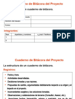 Cuaderno de Bitacora Del Proyecto