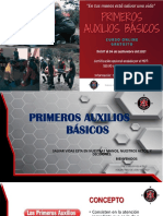 Presentación Primeros Auxilios Cero Vértigo