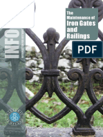 Iron Gates and Railings: The Maintenance of