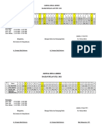 Jadwal Dinas Admisi Bagian Bulan Agustus 2021: Khusnul Khanifa