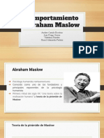 Comportamiento-Abraham Maslow