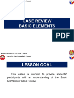 7.4 Case Review Basic Elements