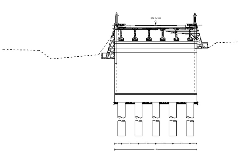 Potongan Melintang Jembatan | PDF