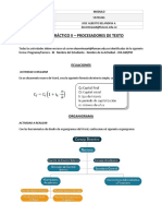 Taller Práctico II - Procesadores de Texto - Inf. Basica - Prof. Jose Belandria