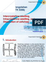 Cellulose Dissolution and Swelling: Intercrystalline, Intracrystalline, and the Role of Alkali