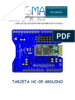 Hoja Referencia Tarjeta Hc-05 Ard