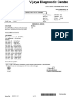 Laboratory Test Report: Test Name Result Serum HCG (Human Chorionic Gonadotropin)