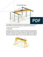 Tipos de Puente Gruas