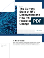 The Current State of NFV Deployment and How It's Predicted To Change