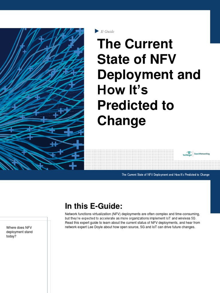 The Current State of NFV Deployment and How It's Predicted To Change ...
