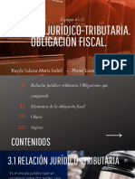 Relacion Juridico Tributaria y Obligación Fiscal
