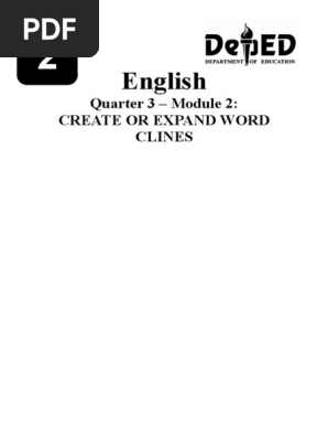English 2 - Word Cline