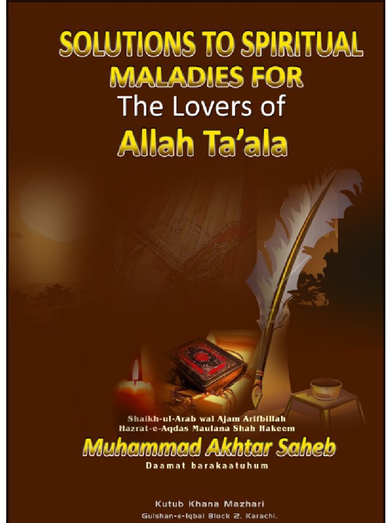 Solution Spiritual Maladies Allah Sufism