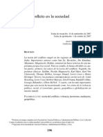 Mercado & González La Teoría Del Conflicto en La Sociedad Contemporánea