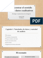 Encontrar El Sentido A Los Datos Cualitativos - 1