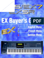 EX Buyer's Guide: English Menu French Menu German Menu