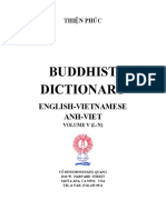 Buddhist Dictionary: English-Vietnamese Anh-Viet