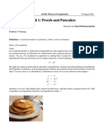 Week 1: Proofs and Pancakes: University of Virginia cs3102: Theory of Computation