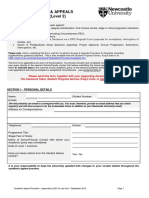 Academic Queries & Appeals Application Form (Level 2)