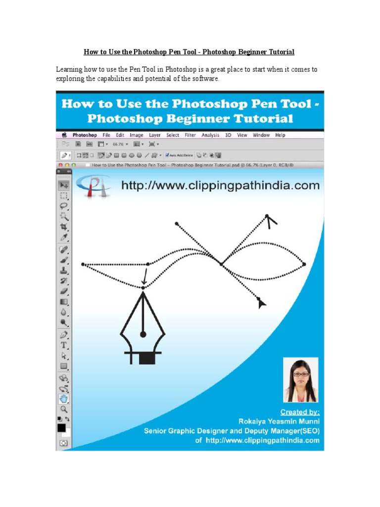 Learning How To Use The Pen Tool in Photoshop Is A Great Place To Start ...