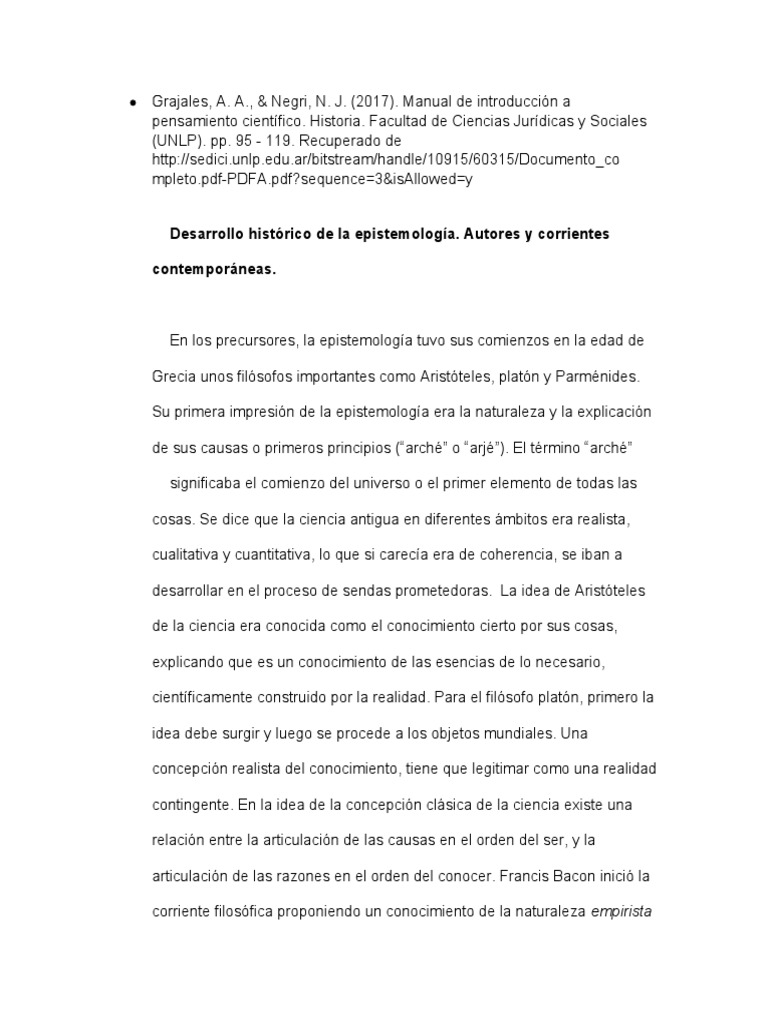 Epistemologia pdf epistemolog a m todo cient fico