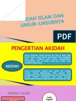 Akidah Islam Dan Unsur-Unsurnya