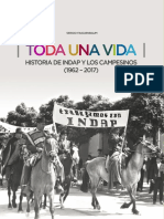 Toda Una Vida Historia Indap y Los Campesinos (1962 2017)