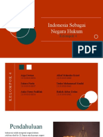 Indonesia Sebagai Negara Hukum: Kelompok 4