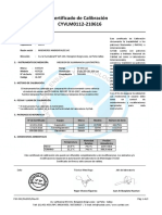 Anexo 01. Certificado de Calibración Vigente Del Luxómetro