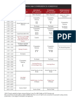 HMUN India 2018 Schedule