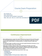 PMI-ACP® Course Exam Preparation