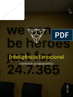 Inteligência Emocional: Conteúdo Programático