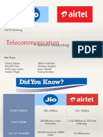 Telecommunication: Service Marketing