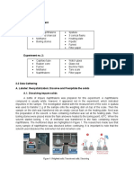 Methodology 2.1 Materials and Equipment Experiment No.1