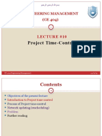 GE 404-Lecture-10 (Project Time-Control)