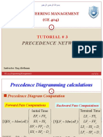 Precedence Network: Tutorial # 3